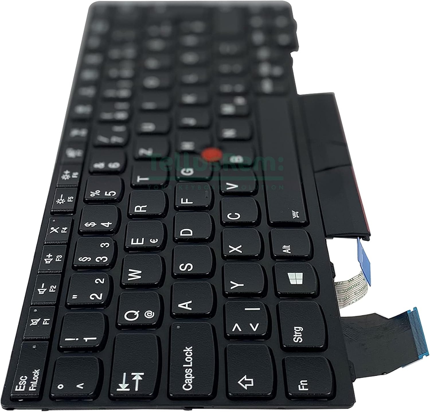 Toetsenbord Duits met achtergrondverlichting voor Lenovo ThinkPad X280 X390 X395