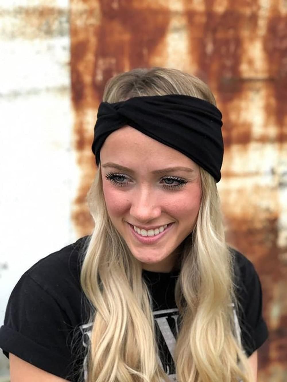 Set van 4 Elastische Haarbanden Zacht Comfortabel voor Dagelijks Gebruik Yoga Sport Meerdere kleuren