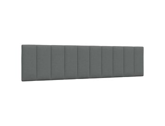 vidaXL Hoofdbordkussen 200cm Stof Donkergrijs - 60% Korting!