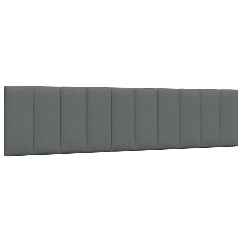 vidaXL Hoofdbordkussen 200cm Stof Donkergrijs - 60% Korting!