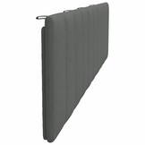 vidaXL Hoofdbordkussen 200cm Stof Donkergrijs - 60% Korting!