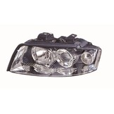 Koplamp links Audi A4 B6 (2000-2005) H7 Elektrisch ECE-getest Zonder afregelmotor Transparant knipperlicht