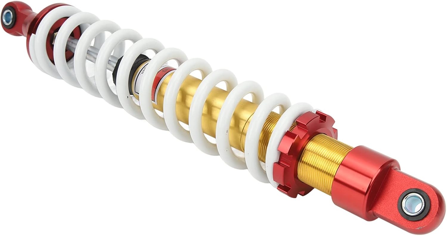 Motorfietschokdemper Zwart Universeel Verstelbaar 450mm voor 150-250cc ATV Quad Scooter Crossmotor