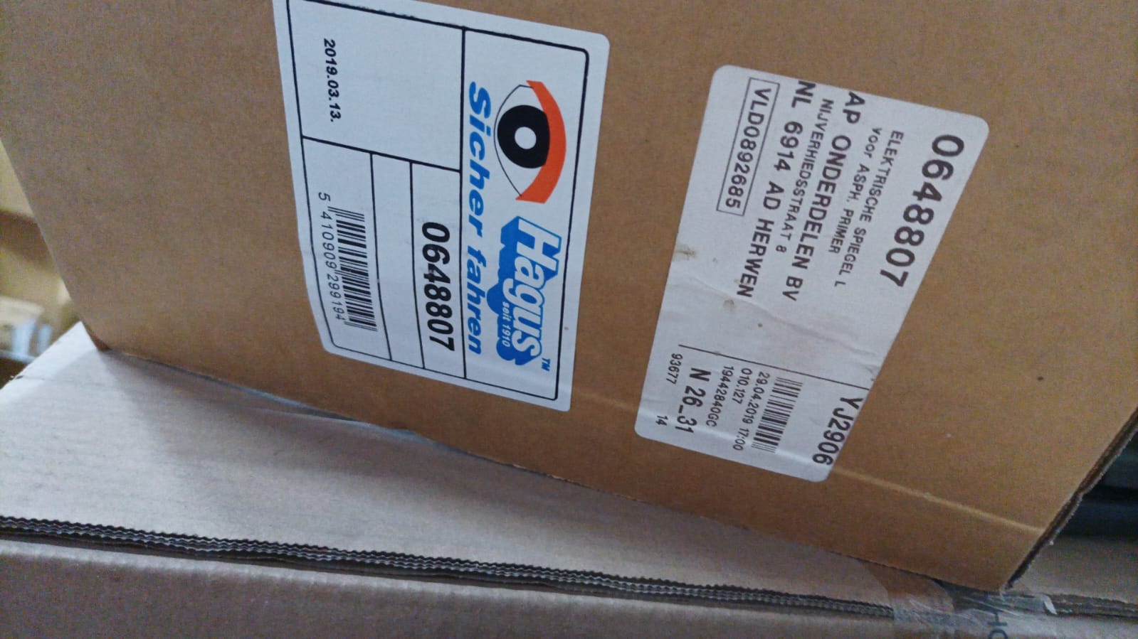 Buitenspiegel links elektrisch verwarmbaar bol glas met grondlaag voor BMW 3 Serie Compact (E46) 2001-2005