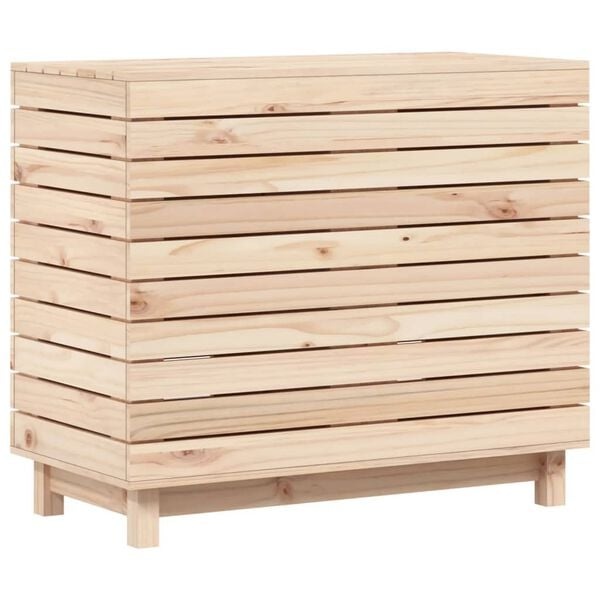 vidaXL Wasmand Massief Grenenhout - 61% Korting!
