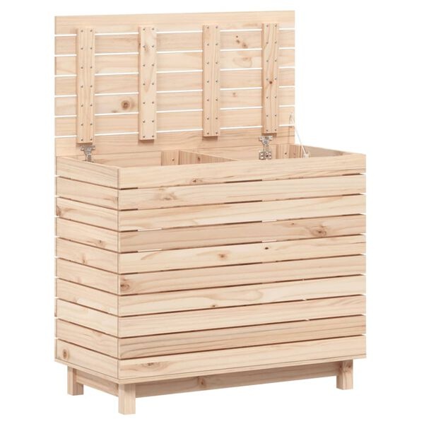 vidaXL Wasmand Massief Grenenhout - 61% Korting!