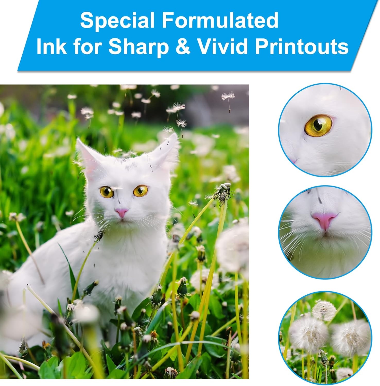 Inktfles 32XL 165ml 4-pack KCMY compatibel met HP Smart Tank 455-655 serie en DeskJet GT-5810, GT-5820, GT-5822