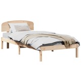 VidaXL Bedframe Grenenhout Bruin 80x200cm - 56% Korting!