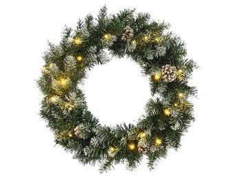 VidaXL Kerstkrans 60cm Groen - 59% Korting!