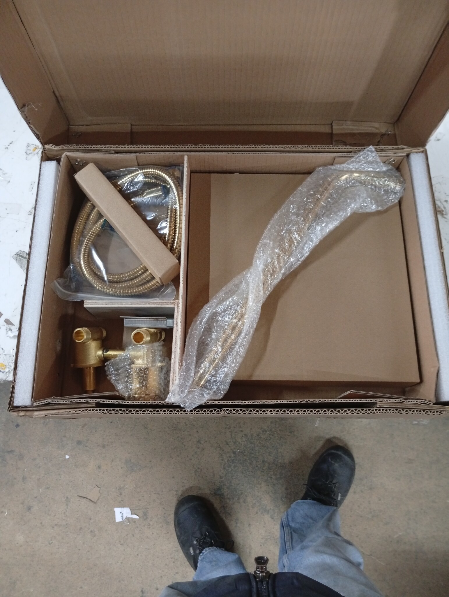 VidaXL Douchesysteem Goud - 66% Korting!