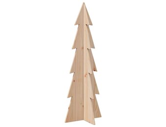 Houten Kerstboom Decoratie 112cm - 55% Korting