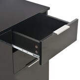 VidaXL Dressoir Hoogglans Zwart 71x35x80 cm - 73% Korting
