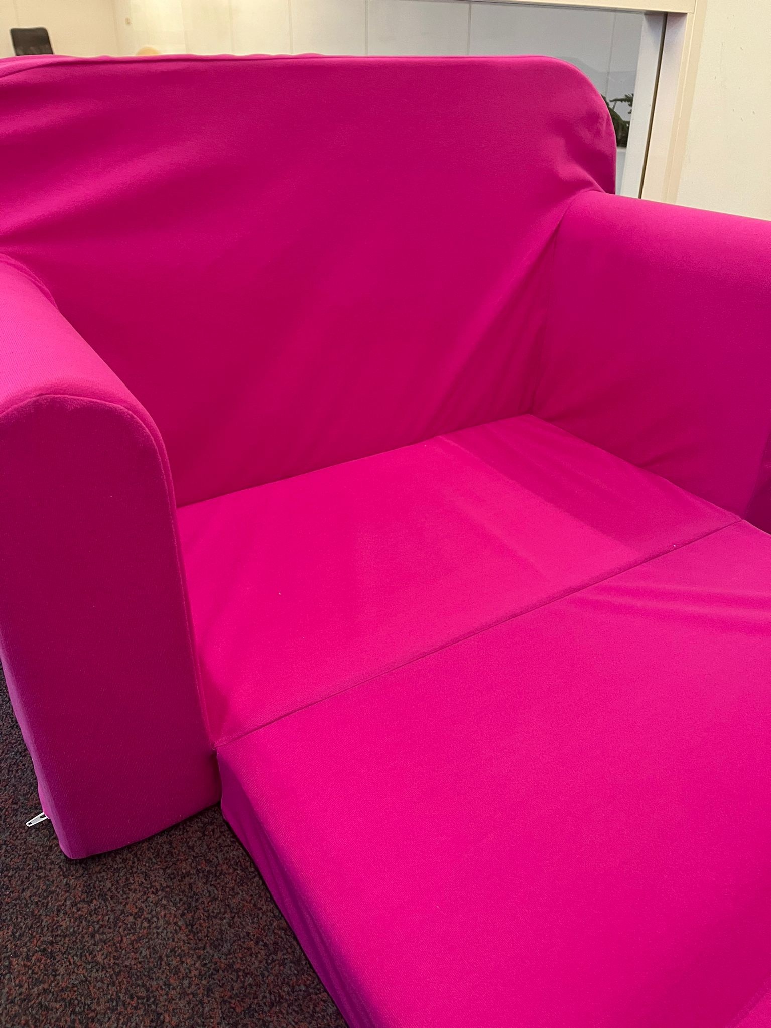 Roze Kinderbankje met Slaapfunctie | 63% Korting