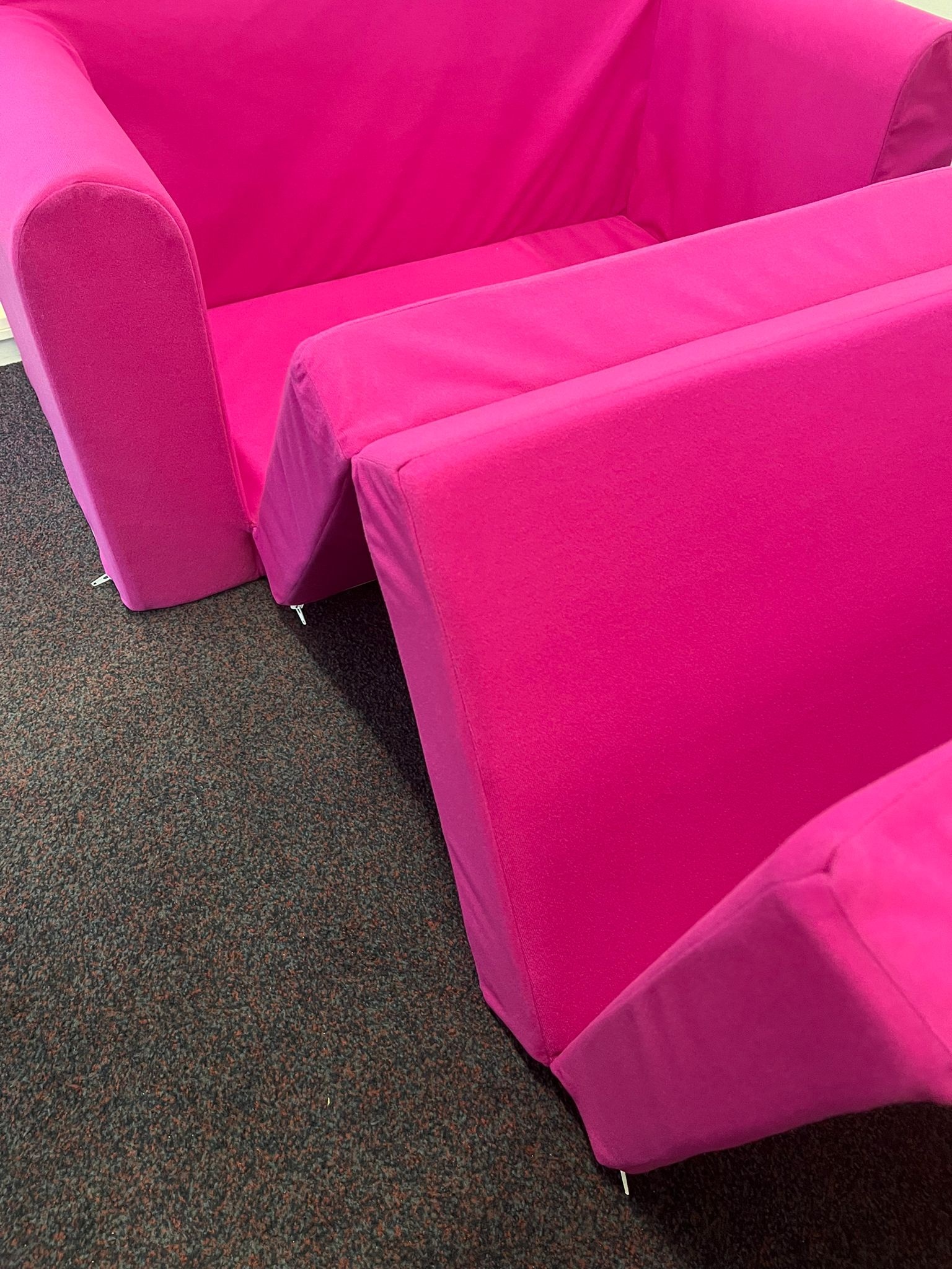 Roze Kinderbankje met Slaapfunctie | 63% Korting