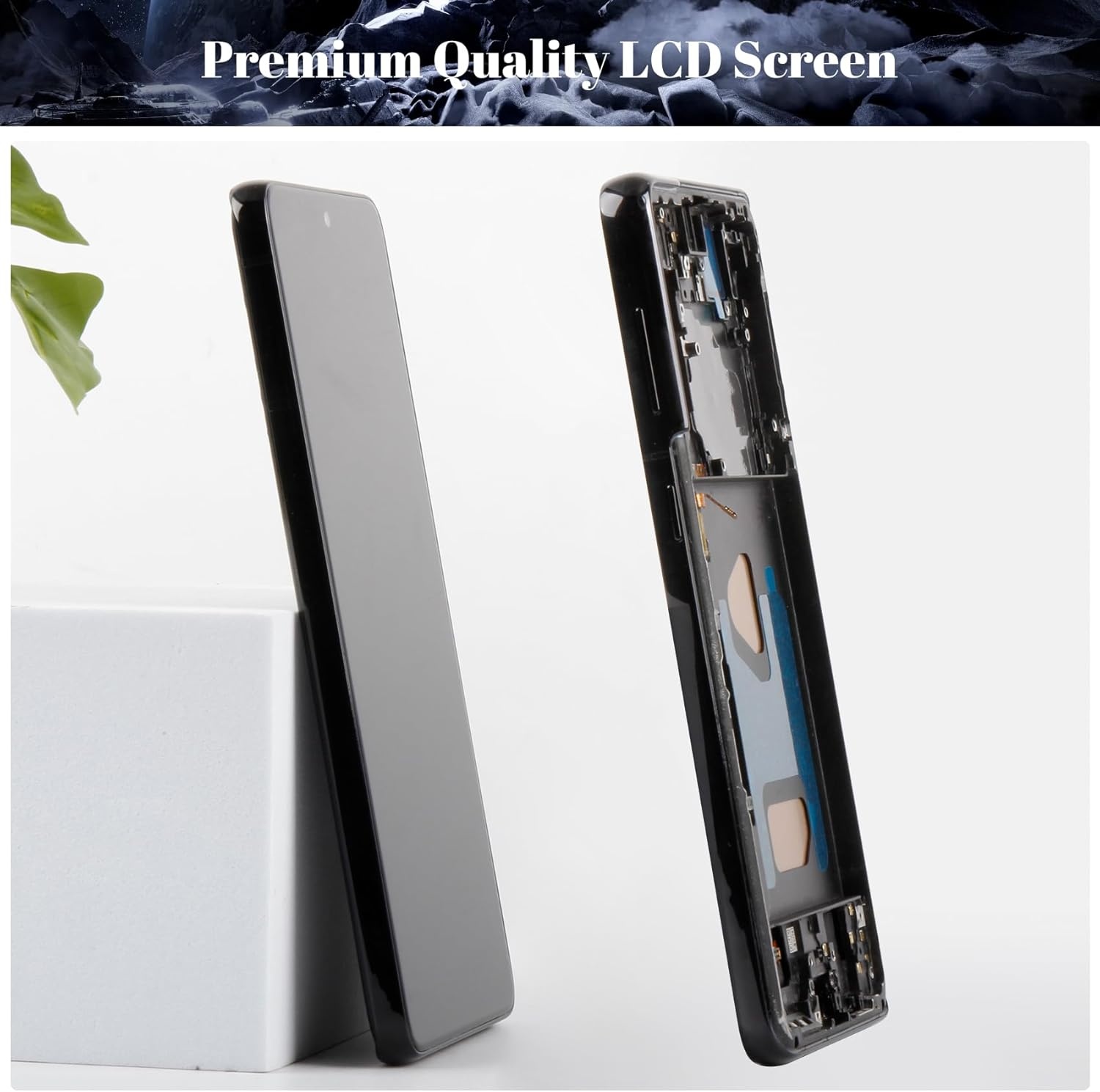 52% Korting: Incell LCD Scherm S21+ 5G Zwart (6.7") met Frame