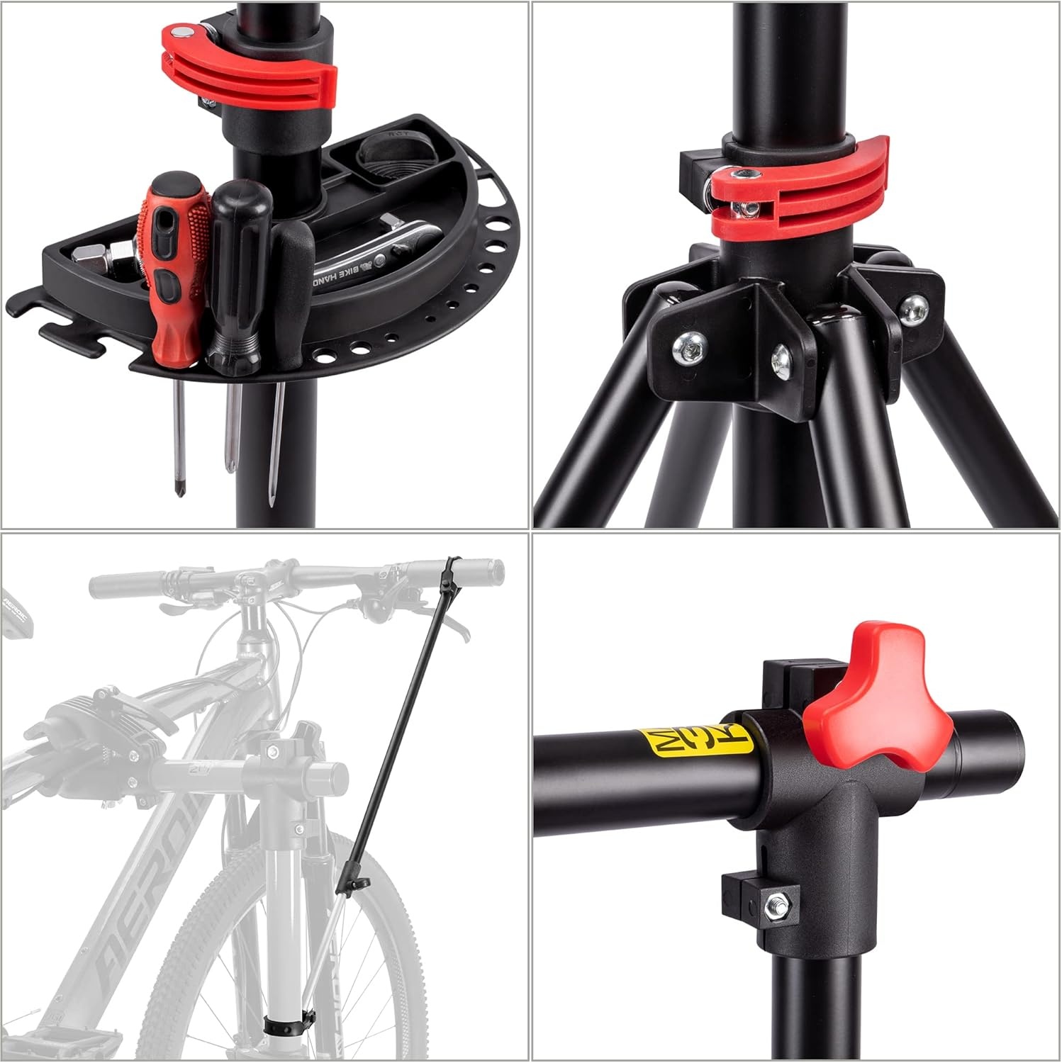 Inklapbare Fietsreparatiestandaard (30kg, Blauw) - 53% Korting!