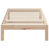 vidaXL Massief Grenenhouten Bedframe - 90x200cm - 43% Korting!