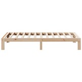 vidaXL Massief Grenenhouten Bedframe - 90x200cm - 43% Korting!