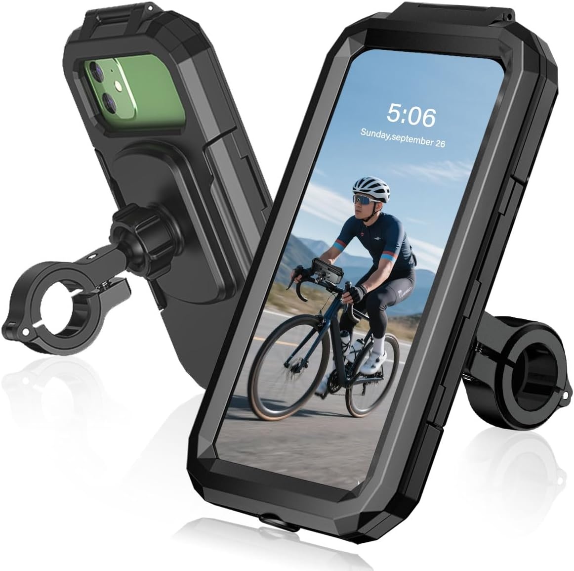Universele Fiets Telefoonhouder Zwart - 45% Korting