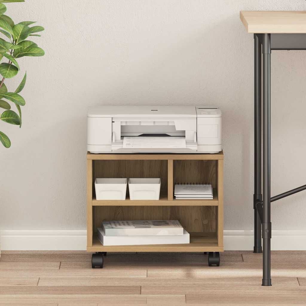 VidaXL Printerstand Eikenkleurig - 50% Korting!