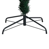 Kunstkerstboom 180cm met Glasvezel en Kleurige Lichtjes - 52% Korting!