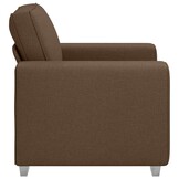 vidaXL Comfortabele Bank met Kussen - Bruin (54% Korting)
