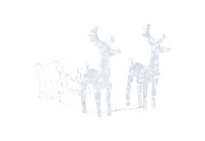 Kerstverlichting Rendieren & Slee met 160 LED's | 73% Korting