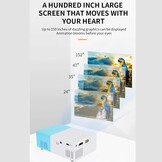 Draagbare Smart Beamer Full HD 1080p - 25% Korting