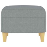 Voetenbank Lichtgrijs 60x50x41 cm - 60% Korting!