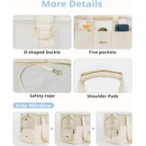 Opvouwbare Reistas Huisdier - Beige - 53% Korting