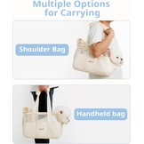 Opvouwbare Reistas Huisdier - Beige - 53% Korting