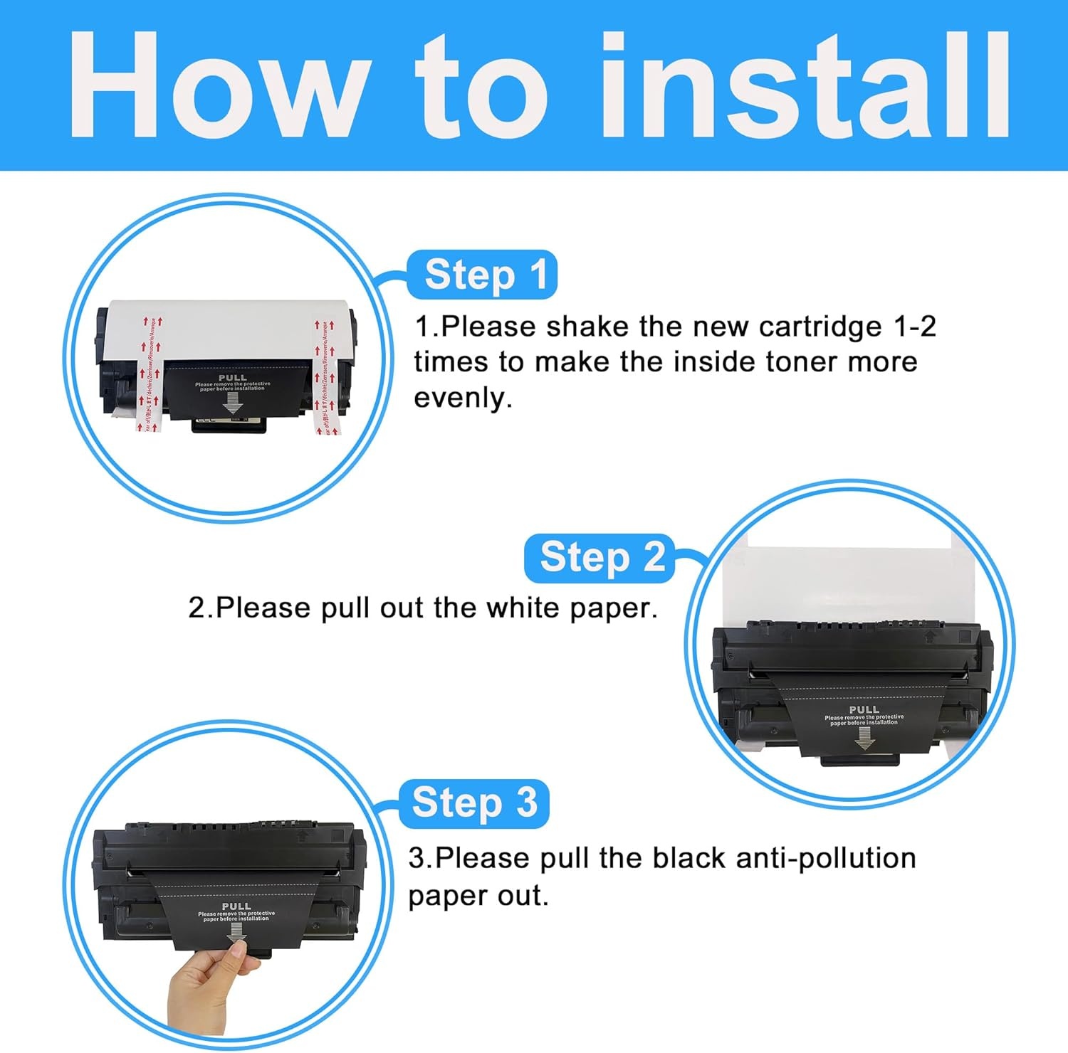 Bespaar 51%: Compatibele Zwarte Toner MLT-D1092S voor Samsung SCX-4300 (2000 pagina's)