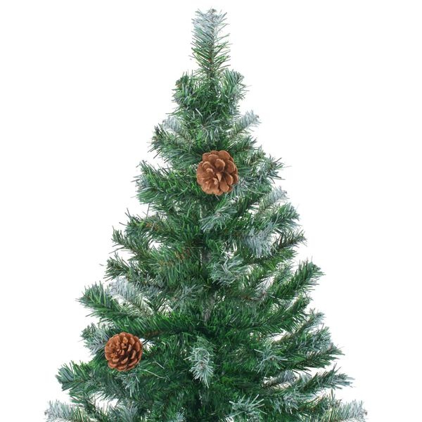 VidaXL Kunstkerstboom met Dennenappels 150cm - 61% Korting!