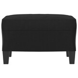 vidaXL Voetenbank Zwart Kunstleer 60x50x41 cm - 59% Korting