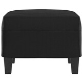 vidaXL Voetenbank Zwart Kunstleer 60x50x41 cm - 59% Korting