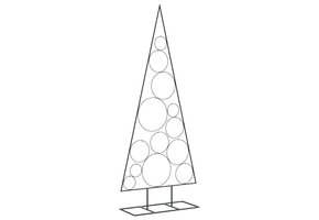 VidaXL Metalen Kerstboom Frame Zwart 150 cm | 51% Korting