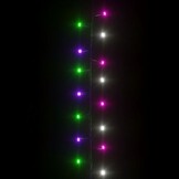 vidaXL Lichtslinger 3000 LED's Pastel Meerkleurig 65m - 60% Korting!