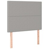Hoofdborden Set Lichtgrijs (2x) - 72% Korting