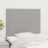 Hoofdborden Set Lichtgrijs (2x) - 72% Korting