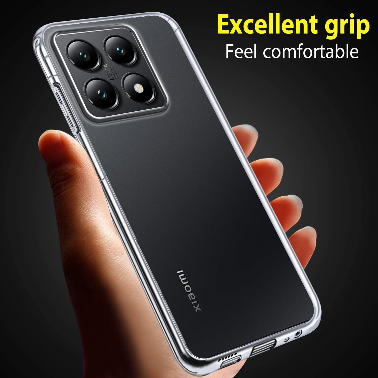 Transparant Telefoonhoesje Xiaomi 14T Pro - 360° Bescherming (47% Korting)