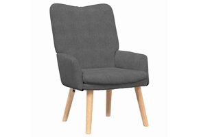 VidaXL Relaxfauteuil Donkergrijs - 56% Korting!
