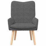 VidaXL Ontspanningsstoel Donkergrijs - 61% Korting!