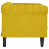 VidaXL Fauteuil Fluweel Geel - 58% Korting!