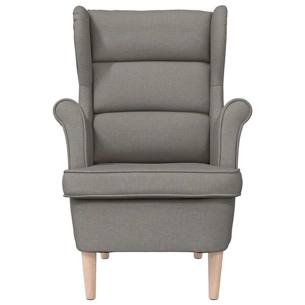 vidaXL Fauteuil Taupe - 74x84x100 cm - 65% Korting