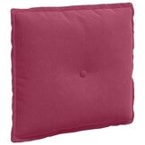 VidaXL Rugkussen Wijnrood Katoen (50x45cm) - 55% Korting!