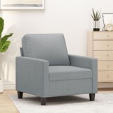 Driezitsbank 180 cm stof donkergrijs - 76% Korting!