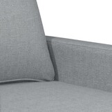 Driezitsbank 180 cm stof donkergrijs - 76% Korting!