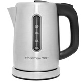 RVS Waterkoker 1L Zwart - 62% Korting