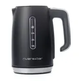 RVS Waterkoker 1L Zwart - 62% Korting