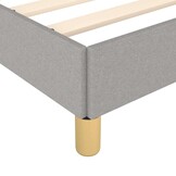 vidaXL Bedframe Lichtgrijs (100x200cm) - 60% Korting!